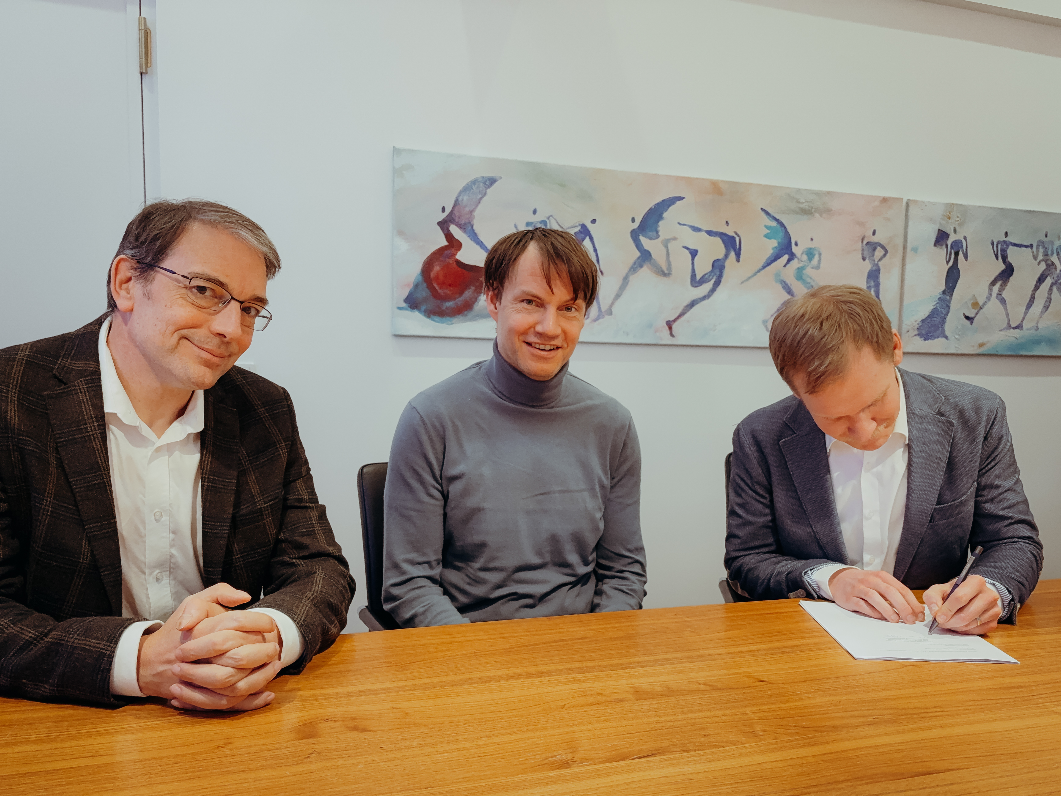 Oncron GmbH incorporation signing